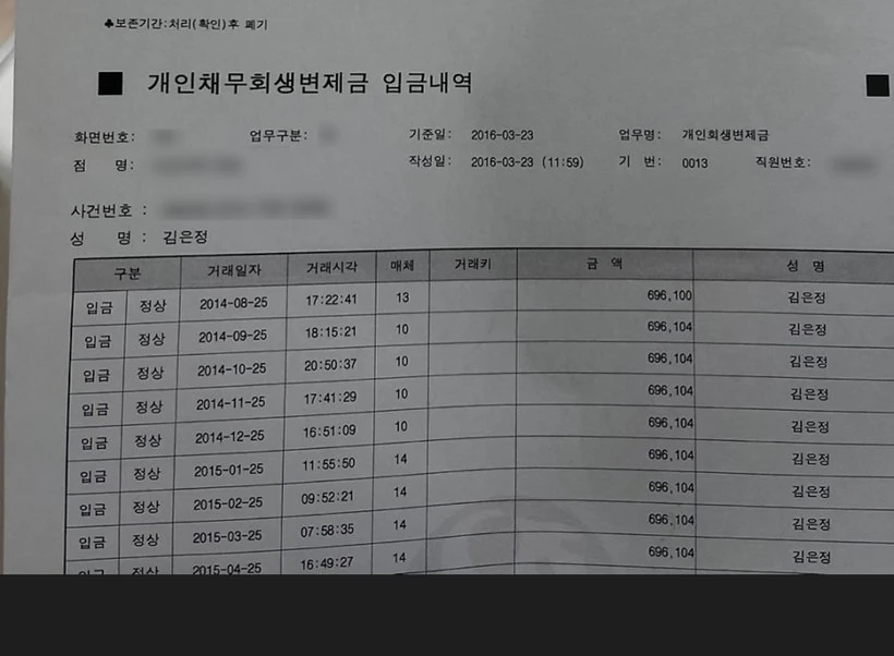 개인회생